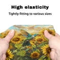 thumbnail image 7 of HELLHERO Hummingbird Sunflower Rollator Walker Seat and Backrest Rollbar Covers Set Removable and Washable Backrest Covers Reusable Soft for Street Scenes, 7 of 7