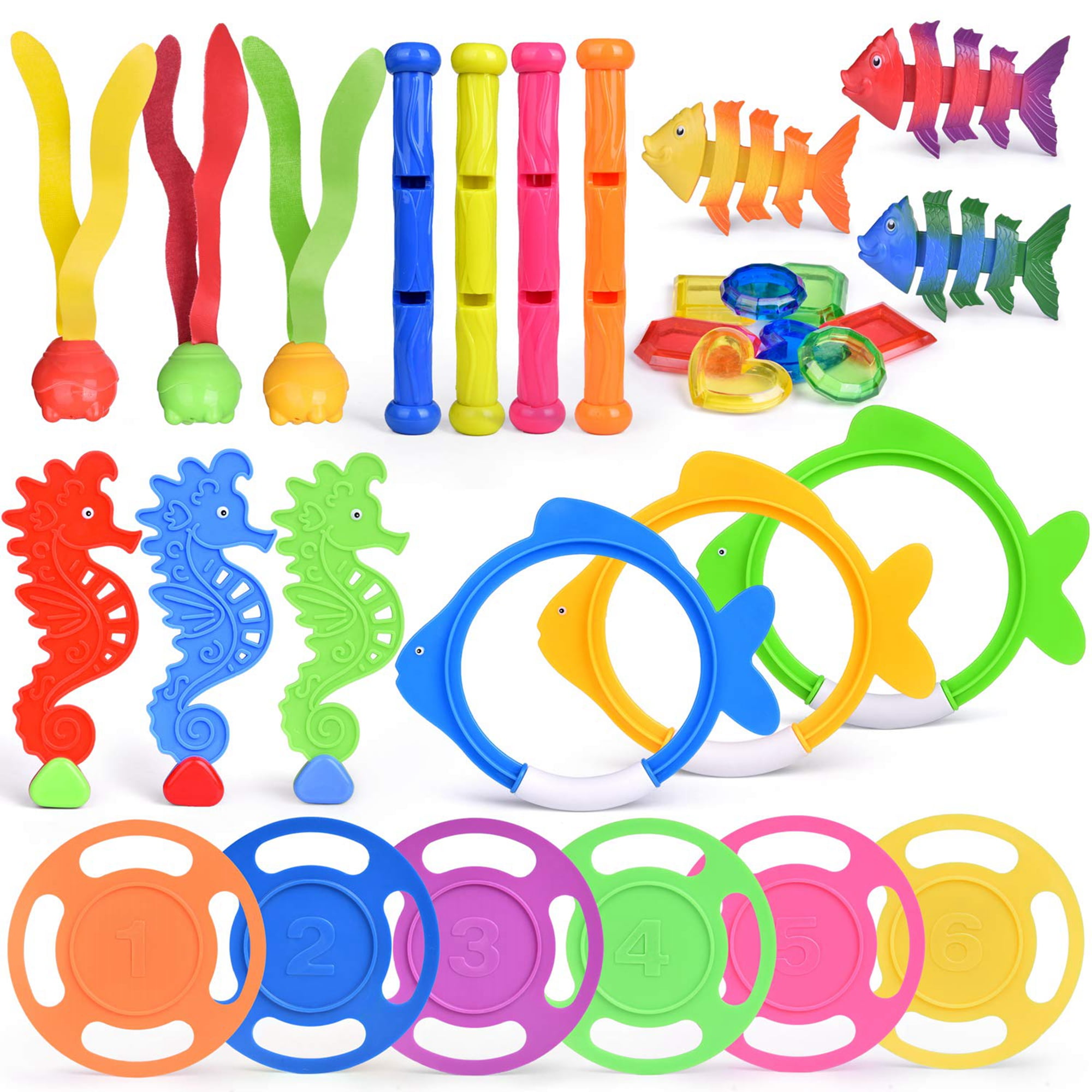 diving pool toys