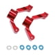 thumbnail image 4 of 2 piezas de montantes traseros 1/10, accesorios profesionales de aleación de aluminio para TT02 Rojo, 4 of 9