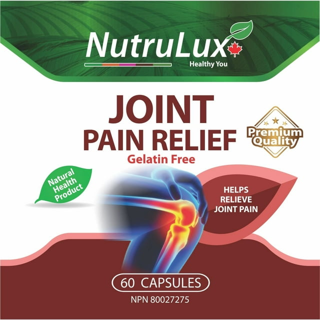Joint Pain Relief (450 mg Glucosamine Sulfate ) Halal Gelatin Free Capsules