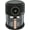 Black, variant on Air Fryer, 3.8Qt 1200W Glass Air Fryer, 8-in-1 Smart Compact Airfryer with Digital Display, 360° Viewable, 176℉-392℉ Adjustable Temperature, 60 Min Timer, Glass Pot Dishwasher Safe, White