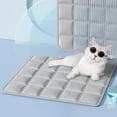 thumbnail image 1 of Xihbxyly Tapete de Hielo Suave, Cómodo Cojín Refrescante, Versátil para Mascotas y Oficina, Tela Duradera y Gel, Lavable a Máquina, Alivio de Verano, Tamaño 40 X 40 Cm, 1 of 7