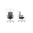 thumbnail image 2 of Silla Ergonómica de Oficina con Respaldo Reclinable, Soporte Lumbar y Ajuste de Altura – EKE Life Home, 2 of 10