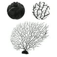 thumbnail image 4 of Unique Bargains 1 Pcs Colorful Coral Reef Decor Mini Faux Coral Decor for Aquarium Decorations Black 30x26cm, 4 of 6