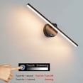 thumbnail image 4 of Dimmable LED Mirror Lights with Switch, 300° Rotatable Bathroom Wall Light LED 8W 4000K Bathroom Mirror Lamp.., 4 of 5