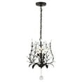 thumbnail image 6 of JONATHAN Y Diantha 12" 3-Light Contemporary Bohemian Iron/Acrylic LED Pendant, Oil Rubbed Bronze/Clear, 6 of 13