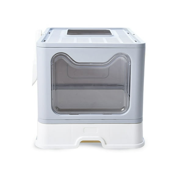 Litter Box,Convenient With Box Cat Supplies Convenient Litter Pan Cat Door Supplies Litter Box Cat Owners Box Litter