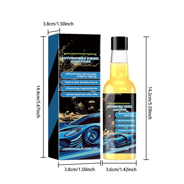 100ml Automotive Diesel Additives Increase Power Fuel Efficiency Engine Cleaning