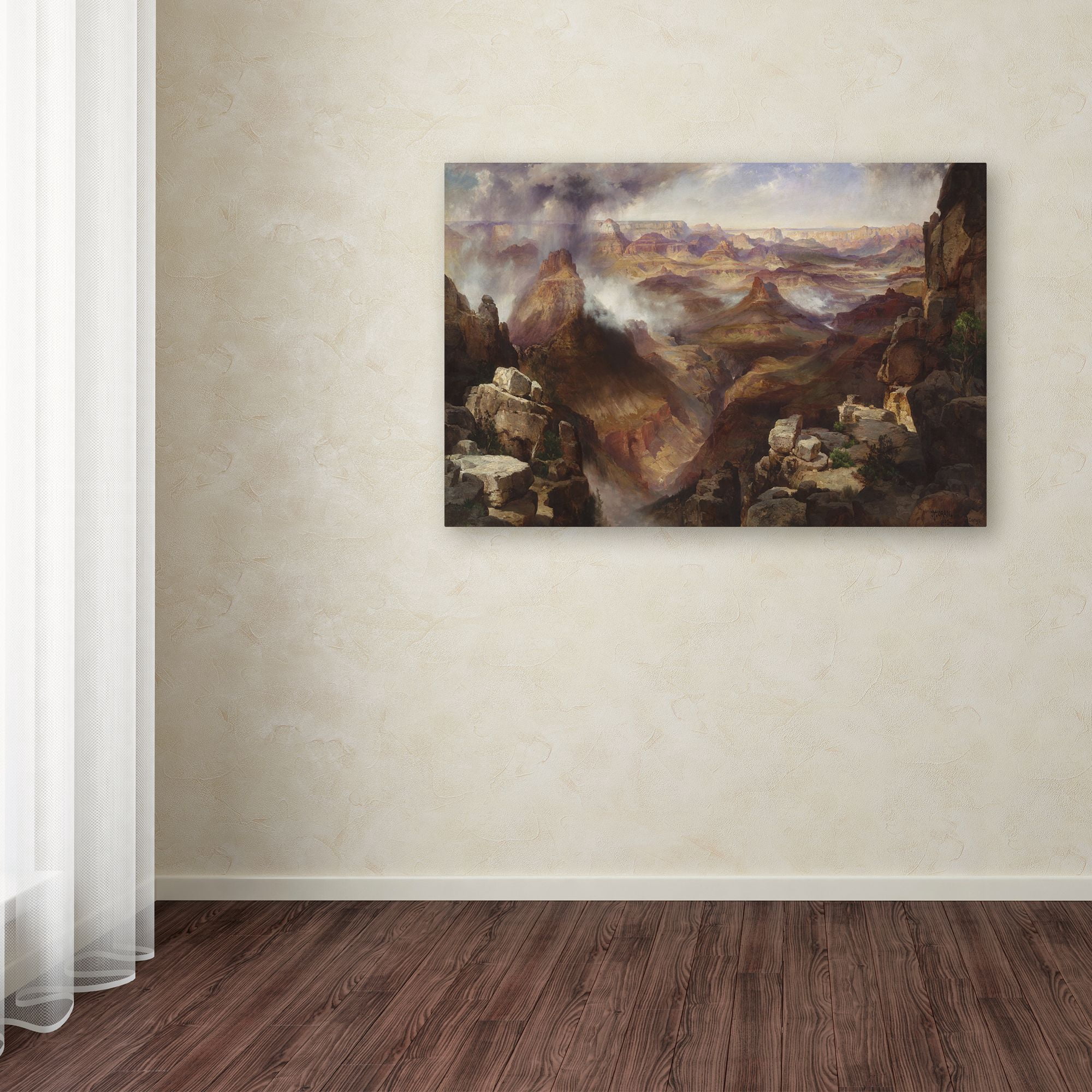 Trademark Fine Art 'Grand Canyon' Canvas Art by Thomas Moran