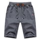 thumbnail image 3 of Pantalones cortos de verano para hombre, Bermudas informales de algodón 2022, pantalones cortos negros para hombre, ropa de marca clásica para hombre, pantalones cortos de playa, MaleBlackAsian M, 3 of 3