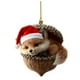 thumbnail image 1 of Colgante Decorativo Adornos Navideños De Animales Del Bosque 2D De 8cm, Acrílicos, Con Estampado Animal, Para Decorar El Hogar (1 Unidad) Rkxzt, 1 of 8