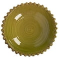 thumbnail image 4 of Creative Co-Op Round Hobnail Terra-cotta Decorative Bowl, Green, 4 of 4