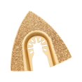 thumbnail image 2 of Hoja de raspado de grano de carburo Triangular, hoja multiherramienta de 75mm, accesorio de Metal, multiherramienta para lijado, lechada de azulejos, 2 of 8