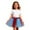 w93# Blue158, variant on Wuxian Girls Short Tutu Skirt Tiered Patchwork Color Skirts Elastic Waist Mesh Princess Carnival Fashion Dancewear,Blue,3-8Years