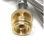 Madol Hose Adapter Assembly 10’ (120”) 1lb to 20lb Propane Tank Converter for QCC1/ Type1