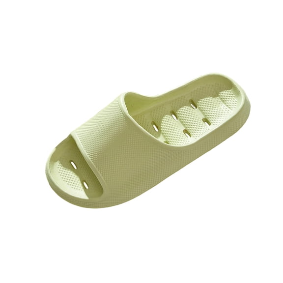 Busydd Womens Slippers Casual Solid Color Slip on Shoes Women Comfy Bedroom Bathroom House Slippers for Woman 7.5-8.5