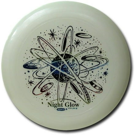 Wham-O Glow Umax 175 Gram Ultimate Frisbee, 175 grams By