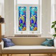 thumbnail image 5 of 89Bloom 17.7 x39.4 Inches Decorative Sea Turtle Stained Glass Window Film, Window Film for Glass Door Heat Control Anti UV, 5 of 7