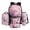 Axolotl Cherry Blossom, variant on ZUXONGSY Dolphin Rainbow Fish Print Kids School Backpack 4 In 1 Bookbag Set with Lunch Box Pencil Case and Water Bottle Holder Travel Laptop Backpack Casual Daypacks for Girls Boys