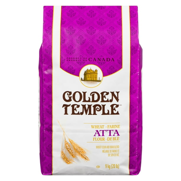 Golden Temple farine atta de blé dur 9kg 9.07 kg