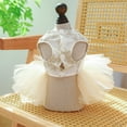 thumbnail image 2 of Zhuge Vestido para cachorro, bonito vestido de princesa para gato, falda para perro para perros pequeños, A15, S, 2 of 4
