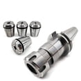 thumbnail image 4 of CAT40 ER32 Precision Collet Chuck Floating Tap Tapping Holder Assembly with 4pcs Tap Collets(1/4",5/16",7/16",1/2”) for CNC Milling Machine Lathe Tool Holder (CAT40-ER32), 4 of 7