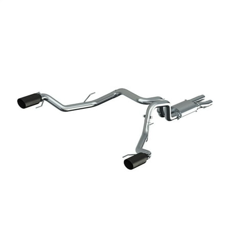 MBRP 17+ Ford F-150 Raptor 3.5L Ecoboost Dual Rear Exit T409 3in Resonater Back Exhaust