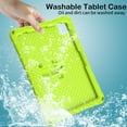 thumbnail image 5 of Artyond Case for 2024 iPad Pro 11 Inch M4, Lightweight EVA Shockproof Stand Kids Case Full-body Protection with Shoulder Strap Case for iPad Pro 11 Inch (M4) 5th Generation 2024 Release, Green, 5 of 7