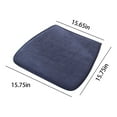 thumbnail image 3 of YOHAVEN Spring Summer Office Seat Cushion, Non-Slip Vintage Pattern Chair Pad for Dining, Kitchen, Living Room, Comfortable Seating Support, 3 of 6