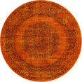 thumbnail image 1 of Unique Loom Imperial Medallion Area Rug 7' 10 x 7' 10 Round Terracotta/Brown, 1 of 2