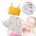 thumbnail image 1 of Vedolay Young Girl Dresses Toddler Girls Easter Christmas Wedding Pageant Party Formal Dresses,Yellow 18-24 Months, 1 of 5