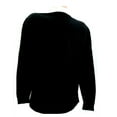 thumbnail image 2 of Victoria's Secret Pink Long Sleeve Rugby Button-up Tee Black Large New, 2 of 2