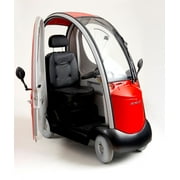 Shoprider Flagship Enclosed Cabin Mobility Scooter With Removable Doors, Blue