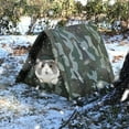 thumbnail image 1 of Fiudx Caseta para Gatos de Exterior, Tienda Impermeable y Resistente Al Frío, Cama Extraíble y Lavable, Ideal para Gatos Callejeros y Perros Pequeños, para Uso En Interiores y Exteriores, Varios Tama, 1 of 6
