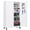 White, variant on AUHUP Wider & Deeper Metal Storage Cabinet with Wheels,Tall Rolling Garage Storage Cabinet with Pegboards,Black Garage Metal Cabinets with Lock and Shelves, 43''Wx 20''Dx71"H