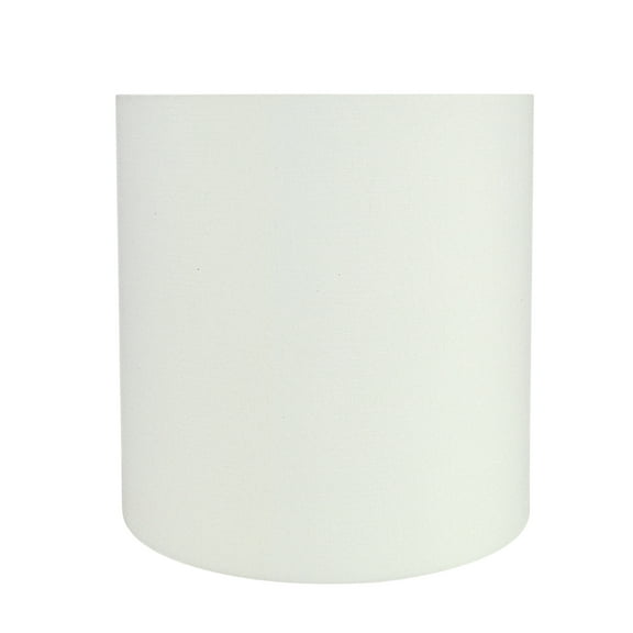 Aspen Creative 31312 Transitional Drum (Cylinder) Shape Spider Construction Lamp Shade in Off White, 10" wide (10" x 10" x 10")