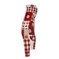 thumbnail image 5 of Roncen Womens Ultra Soft Brushed Christmas Day Leggings Pants Ankle Length Black Daily Deal​​, 5 of 9