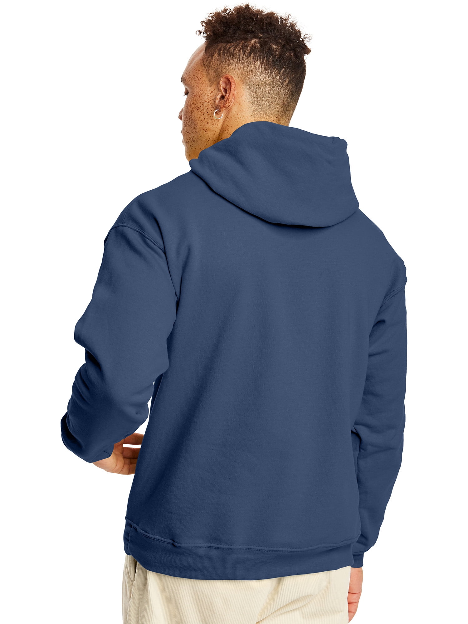Hanes Men's and Big Men's Ecosmart Fleece Pullover Hoodie Sweatshirt, up to Size 5XL