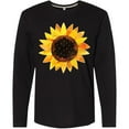 thumbnail image 3 of Inktastic Summer Sunflower Long Sleeve T-Shirt, 3 of 5