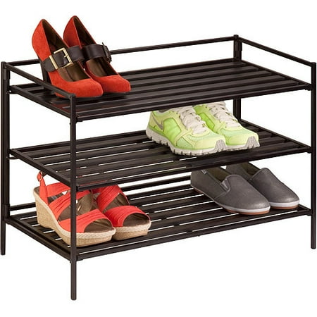 Honey Can Do 3-Tier Shoe and Accessory Rack