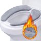 thumbnail image 1 of 1 Pair Toilet Seat Cushion,adult Pad Cover Padded Thick Warm Soft Fuzzy Round Elongated, 1 of 4