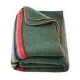 thumbnail image 1 of VEVOR Wool Camping Blanket 64" x 88" Warm for Camping Hiking Travel Texture, 1 of 9