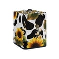 thumbnail image 2 of ZUXONGSY Sunflower Cow Pattern Air Fryer Cover Dust Cover Cover for Air Fryer with Top Handle Polyester Electric Pressure Cooker Cover Anti-Fingerprint Home Dining Decor, 2 of 7