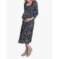 thumbnail image 1 of Ingrid & Isabel Robe de Maternité à Encolure Carrée Froncée Verte à Fleurs Taille m 128 $, 1 of 1