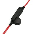 thumbnail image 4 of 5X 2 Pin Estilo de Fideos Auriculares ErgonóMicos Enchufe K Auricular Auriculares para Baofeng Uv5R Bf-888S Uv5R Rojo, 4 of 5