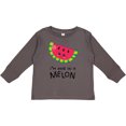 thumbnail image 3 of Inktastic I'm One in a Melon Watermelon Humor Boys or Girls Long Sleeve Toddler T-Shirt, 3 of 5