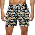 thumbnail image 2 of QATAINLAV Men's Swim Trunks 2025 Summer Quick Dry Boardshorts Casual Drawstring Waisted Lightweight Swimming Pants Tropical Hawaiian Print Beach Shorts Multicolor M Today Prime Sales, 2 of 7