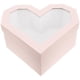 thumbnail image 1 of Cajas de regalo con forma de corazón, contenedor de regalo con ventana transparente, caja de envoltura de regalo para el día de San Valentín, 1 of 3