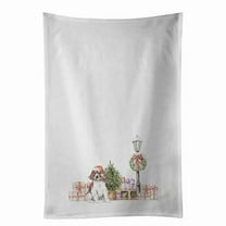 Carolines Treasures CK8182WTKT 28 x 19 in. Unisex English Springer Spaniel Puppy Liver & White White Dish Towels Kitchen Towel - Set of 2