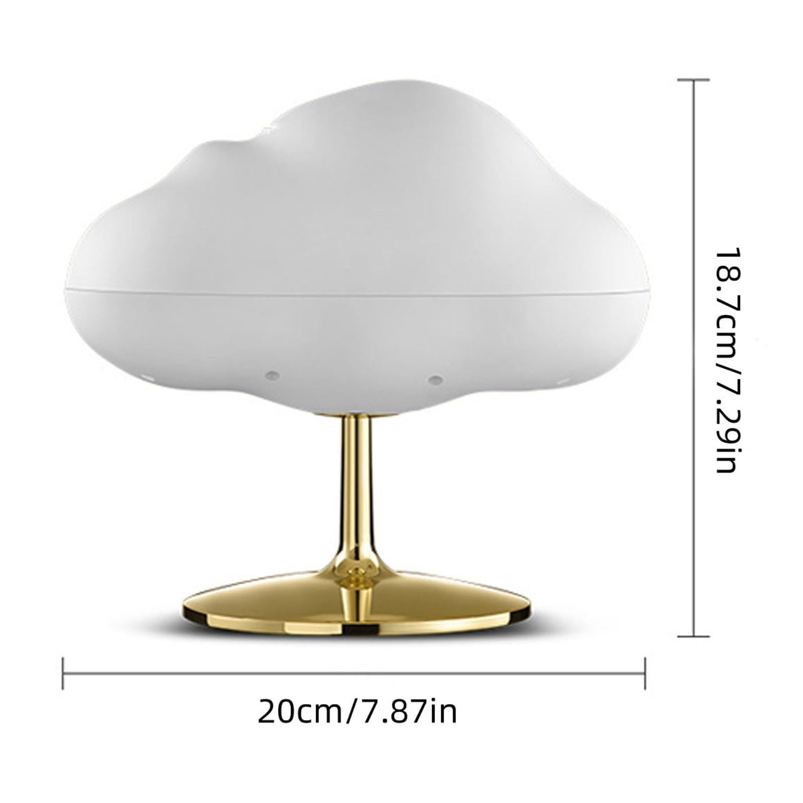 COM1950s Aromatherapy Humidifier and Essential Oil Diffuser,270Ml Usb Portable Ultrasonic Cool Mist with 7 Color Changing Night Light,Quiet Air Humidifier for Bedroom Office Home,White